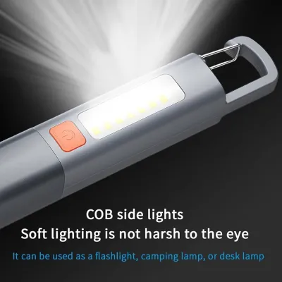 USB Rechargeable LED Portable Strong Torch Light